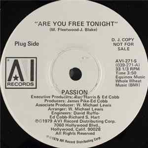 Passion - Are You Free Tonight Album