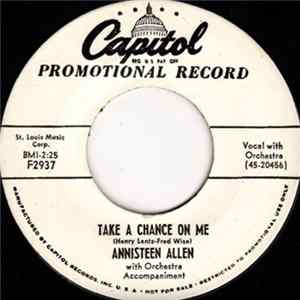 Annisteen Allen - No More Lovin' / Take A Chance On Me Album