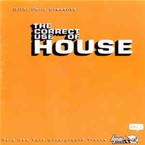 Various - The Correct Use Of House Vol. 1 Album