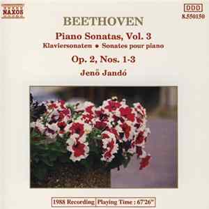 Beethoven, Jenö Jandó - Piano Sonatas, Vol. 3 Album