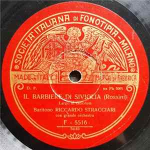 Riccardo Stracciari - Il Barbiere Di Siviglia / I Pagliacci Album