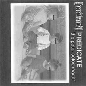 [unitauf] - Predicate (The Peter Sotos Reader) Album