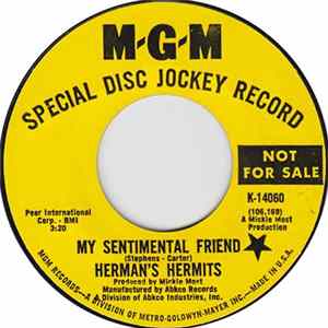 Herman's Hermits - My Sentimental Friend Album