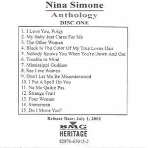 Nina Simone - Anthology Album
