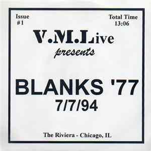 Blanks '77 - 7/7/94 (The Riviera - Chicago, IL) Album