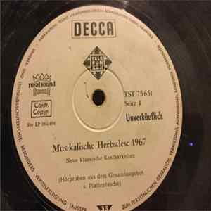 Various - Musikalische Herbstlese 1967 Album