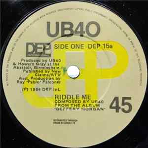 UB40 - Riddle Me Album