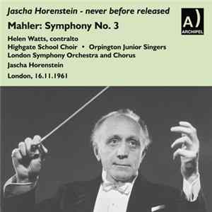 Mahler, Jascha Horenstein - Symphony No. 3 (London, 16.11.1961) Album