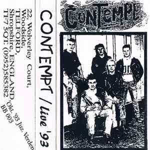 Contempt - Live '93 Album