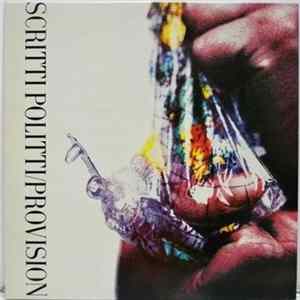 Scritti Politti - Provision Album