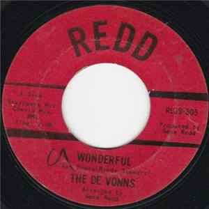 The De Vonns - Wonderful / One Sided Lover Album