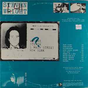 Steven Wright - Excepts From The Steven Wright Album I Have A Pony Album