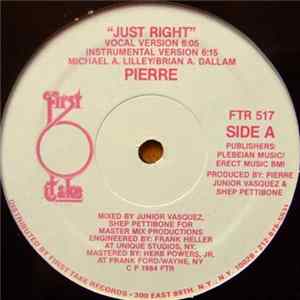Pierre - Just Right Album