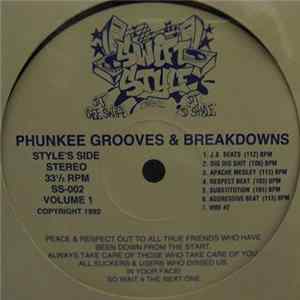 DJ Gee Swift & D.J. D''Style - Phunkee Grooves & Breakdowns Album