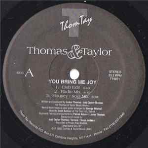 Thomas & Taylor - You Bring Me Joy Album