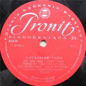 Mieczysław Fogg - Piosenki Album
