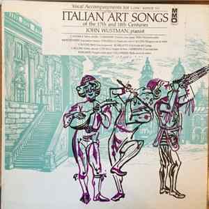 John Wustman - Italian Art Songs Album