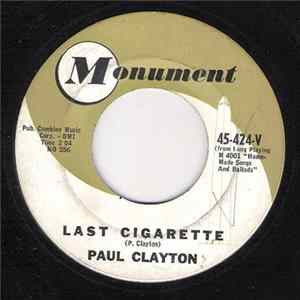 Paul Clayton - Last Cigarette Album