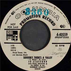 Jo Stafford - Suddenly There's A Valley Album