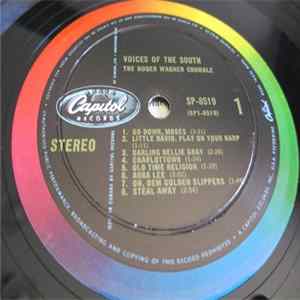 The Roger Wagner Chorale - Voices Of The South Album