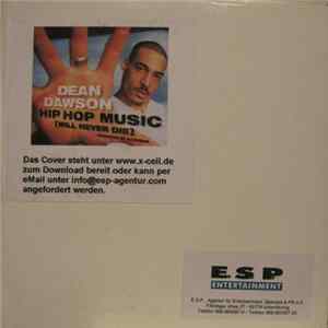 Dean Dawson - Hip Hop Music (Will Never Die) Album