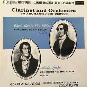 Carl Maria von Weber, Louis Spohr - Clarinet Concerti Album