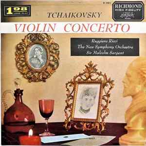Tchaikovsky - Ruggiero Ricci, The New Symphony Orchestra, Sir Malcolm Sargent - Violin Concerto Album