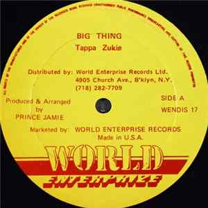 Tapper Zukie - Big Thing Album