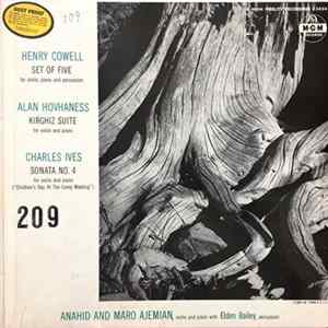 Henry Cowell, Alan Hovhaness, Charles Ives - Set Of Five / Kirgiz Suite / Sonata No. 4 Album