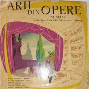 Verdi - Arii Din Opere (Traviata ‎– Don Carlos ‎– Aida ‎– Othello) Album
