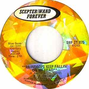 B.J. Thomas - Raindrops Keep Fallin' On My Head / (They Long To Be) Close To You Album