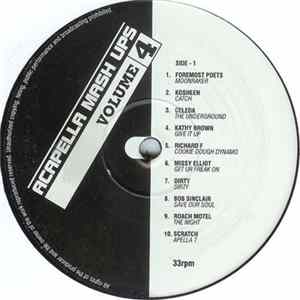 Various - Acapella Mash Ups Volume 4 Album