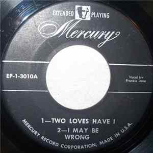 Frankie Laine - Two Loves Have I Album