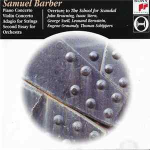 Samuel Barber - Piano Concerto, Violin Concerto, Etc Album