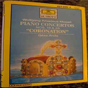 Mozart, Géza Anda - Piano Concertos Nos. 19 & 26 "Coronation" Album