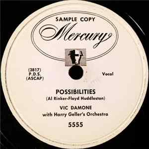 Vic Damone With Harry Geller's Orchestra - Possibilities / Use Your Imagination Album