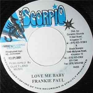 Frankie Paul - Love Me Baby Album