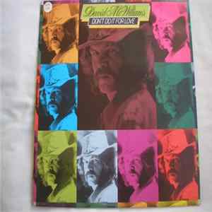 David McWilliams - Don't Do It For Love Album