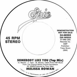 Melissa Rowan - Somebody Like You Album