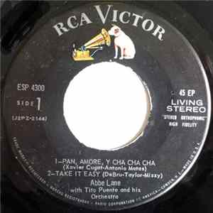 Abbe Lane With Tito Puente And His Orchestra - Pan, Amore, Y Cha Cha Cha / Take It Easy / Whatever Lola Wants / Arrivederci Roma Album