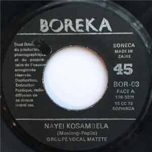 Groupe Vocal Matete - Nayei Kosambela Album