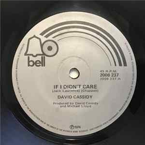 David Cassidy - If I Didn't Care Album