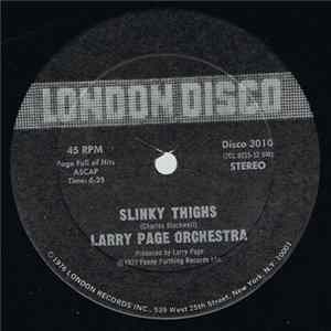 Larry Page Orchestra - Slinky Thighs / Rampage Album