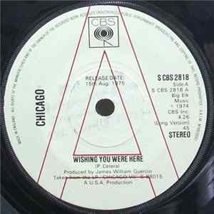 Chicago - Wishing You Were Here Album
