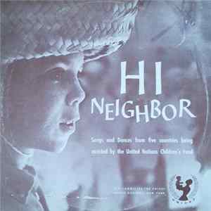 Unknown Artist - Hi Neighbor 1960 Album