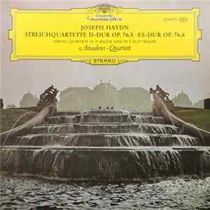 Joseph Haydn, Amadeus-Quartett - Streichquartette D-Dur Op.76,5 • Es-Dur Op.76,6 Album