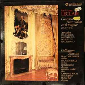 Jean-Marie Leclair, Collegium Aureum - Concerto - Sonates Album