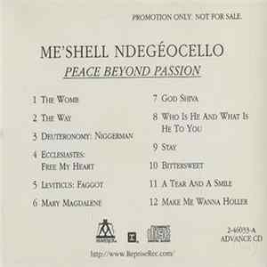 Me'Shell NdegéOcello - Peace Beyond Passion Album