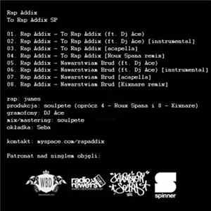 Rap Addix - To Rap Addix SP Album