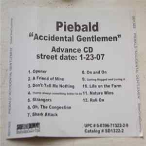 Piebald - Accidental Gentlemen Album